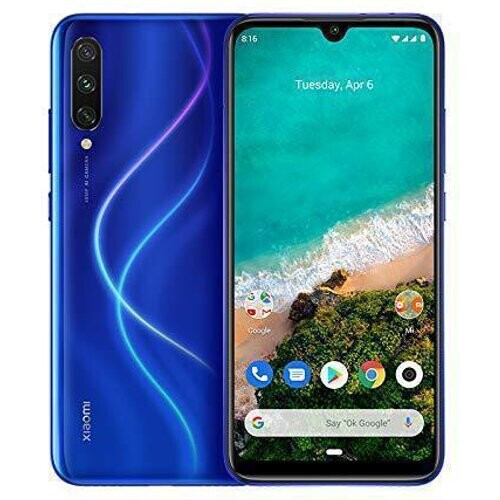 Xiaomi Mi A3 64 Go - Bleu - Débloqué